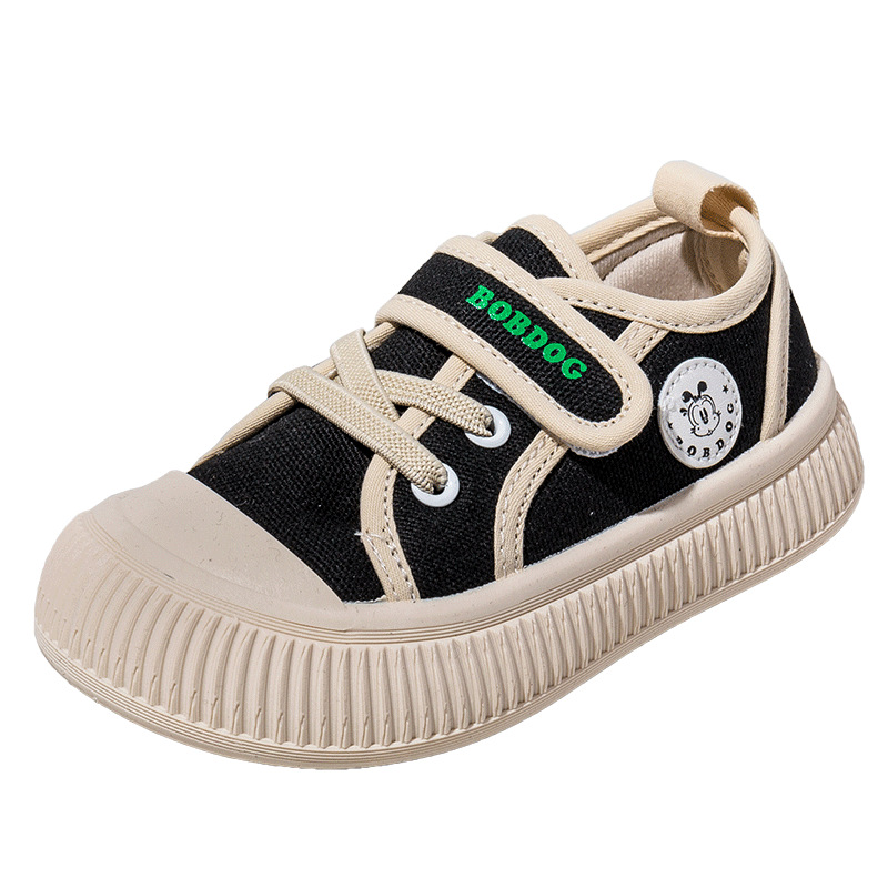bobdog 베이비 캔버스 신발 바닥이 낮은 가을 슈즈 베이비 스니커즈입니다