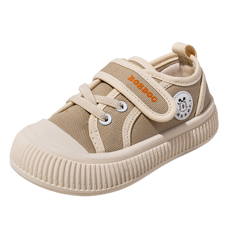 bobdog 베이비 캔버스 신발 바닥이 낮은 가을 슈즈 베이비 스니커즈입니다