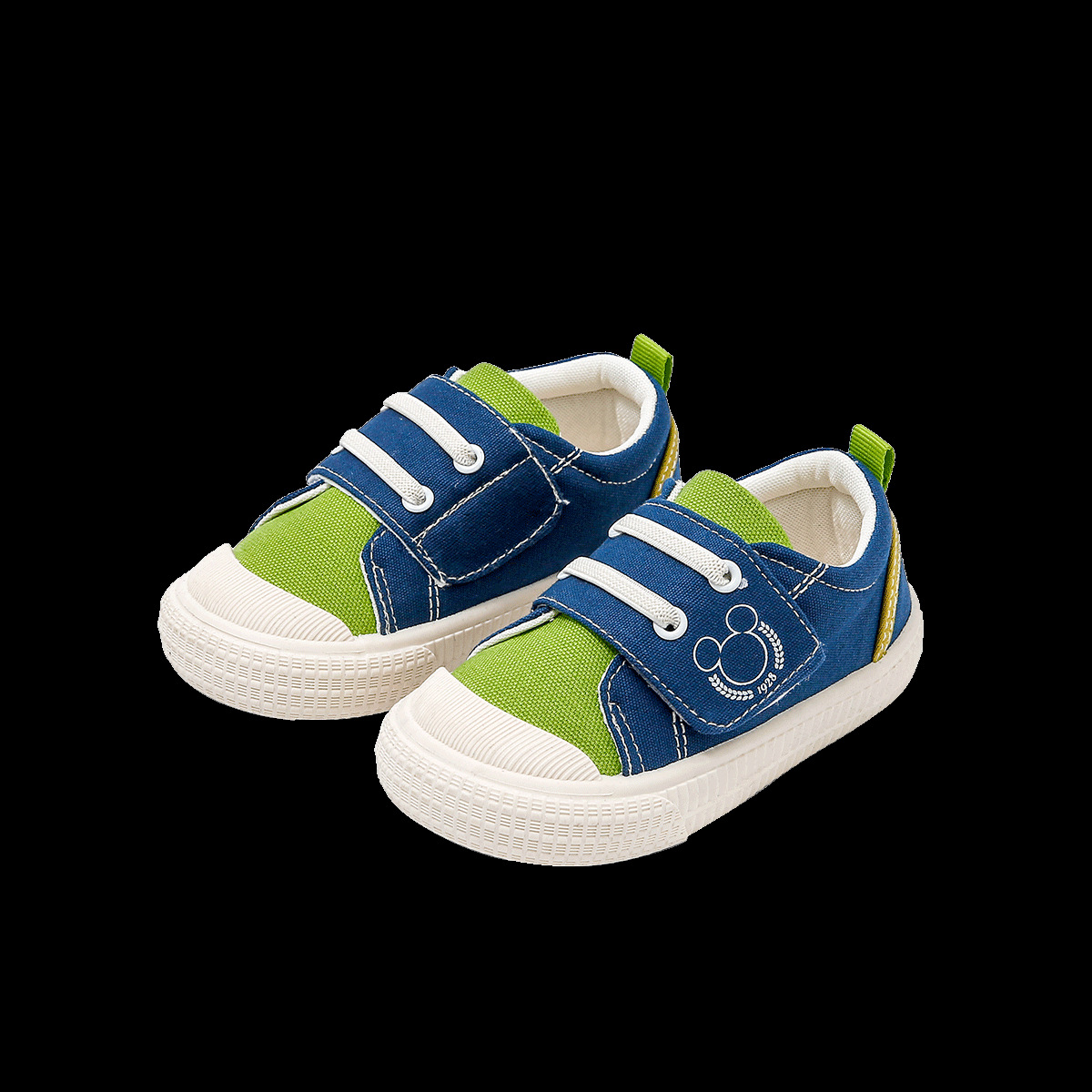 디즈니 베이비 캔버스 신발 유치원 실내화 편안한 조화에 미끄럼 방지, 통기성 아동화