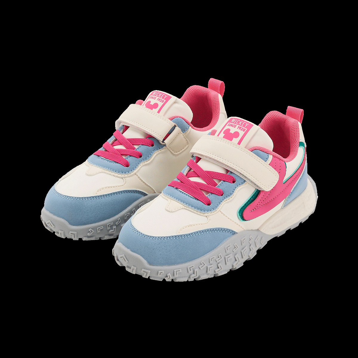 디즈니 아동화 미키 소년아동미끄럼방지운동화 아동캐주얼화 녀아동야외화