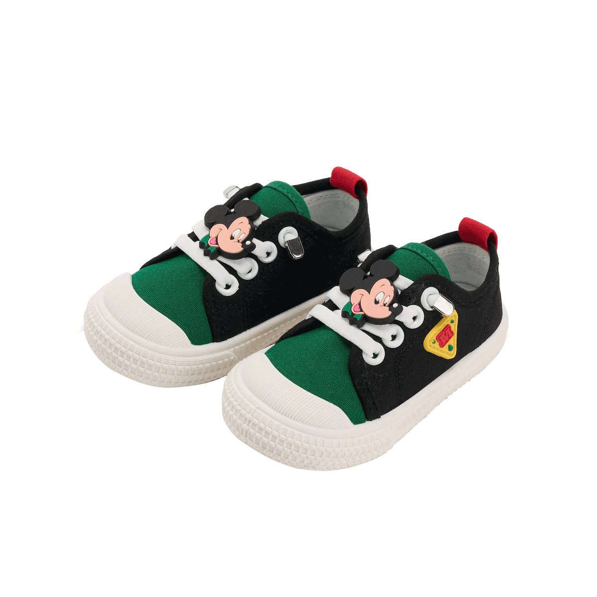 디즈니 아동화 미키 바닥 베이비 워킹화 어린이 캔버스 신발 유치원 실내화