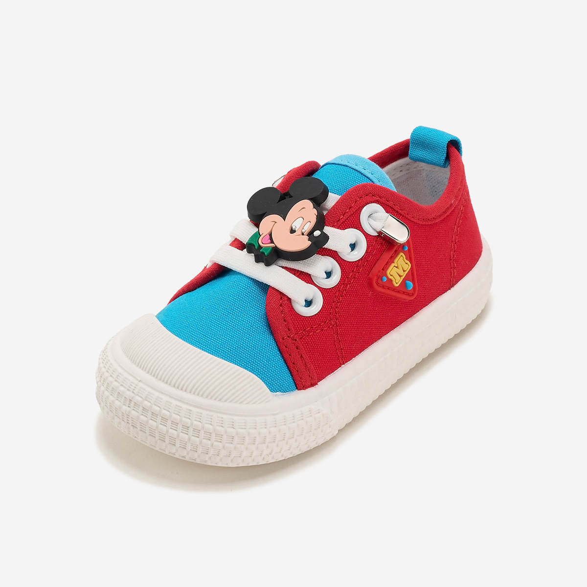 디즈니 아동화 미키 바닥 베이비 워킹화 어린이 캔버스 신발 유치원 실내화