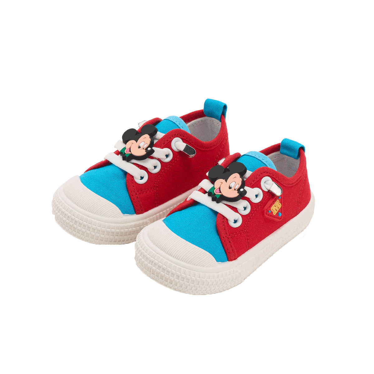디즈니 아동화 미키 바닥 베이비 워킹화 어린이 캔버스 신발 유치원 실내화
