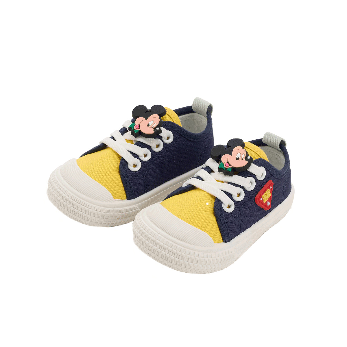 디즈니 아동화 미키 바닥 베이비 워킹화 어린이 캔버스 신발 유치원 실내화
