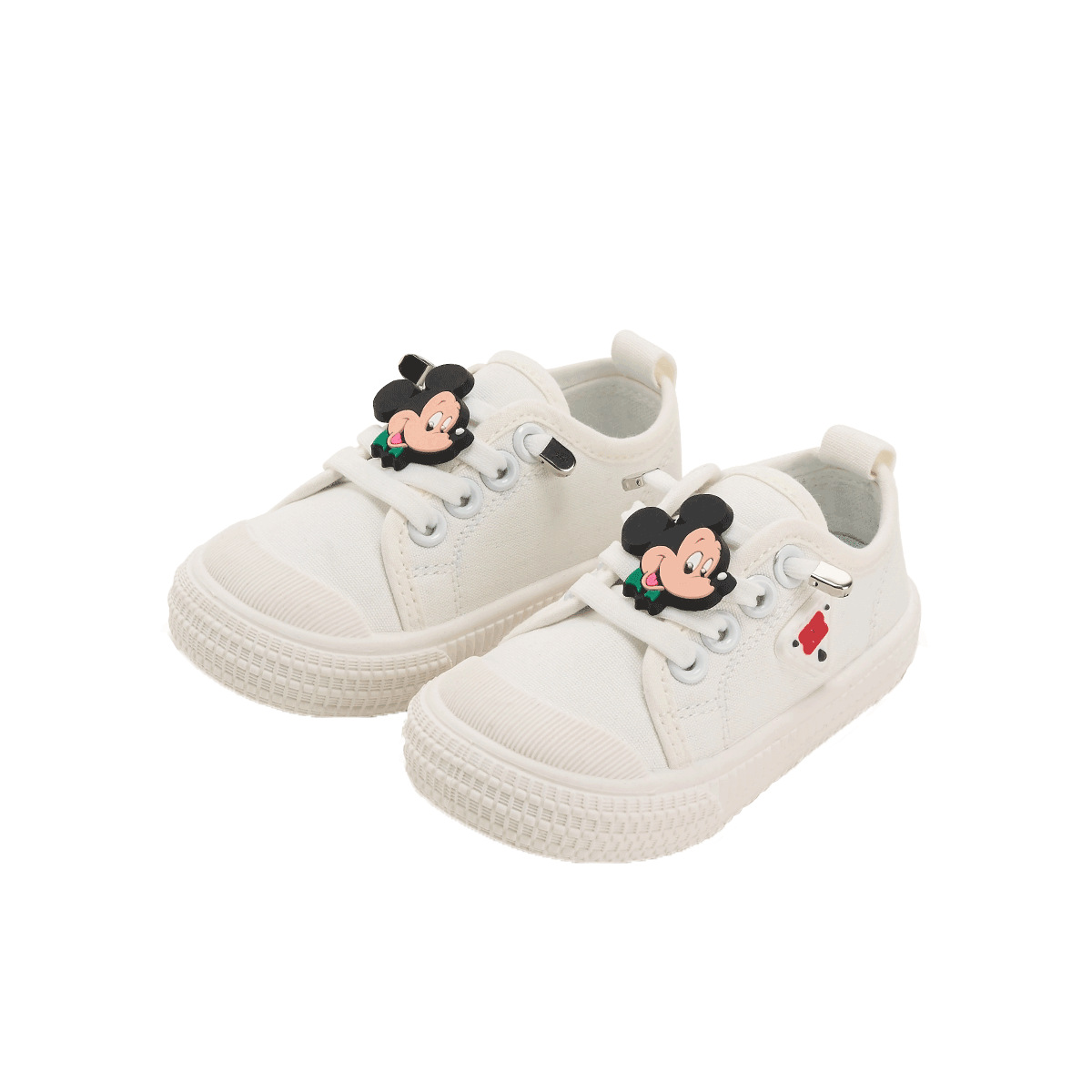 디즈니 아동화 미키 바닥 베이비 워킹화 어린이 캔버스 신발 유치원 실내화