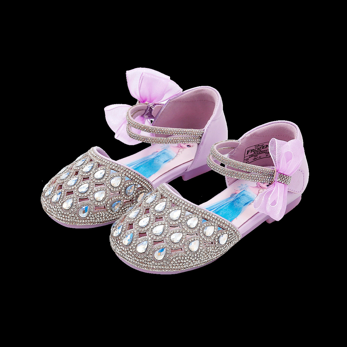 디즈니 디즈니 겨울왕국 엘사 공주 아동 크리스탈 구두 소녀 공주 아쿠아솔 신발