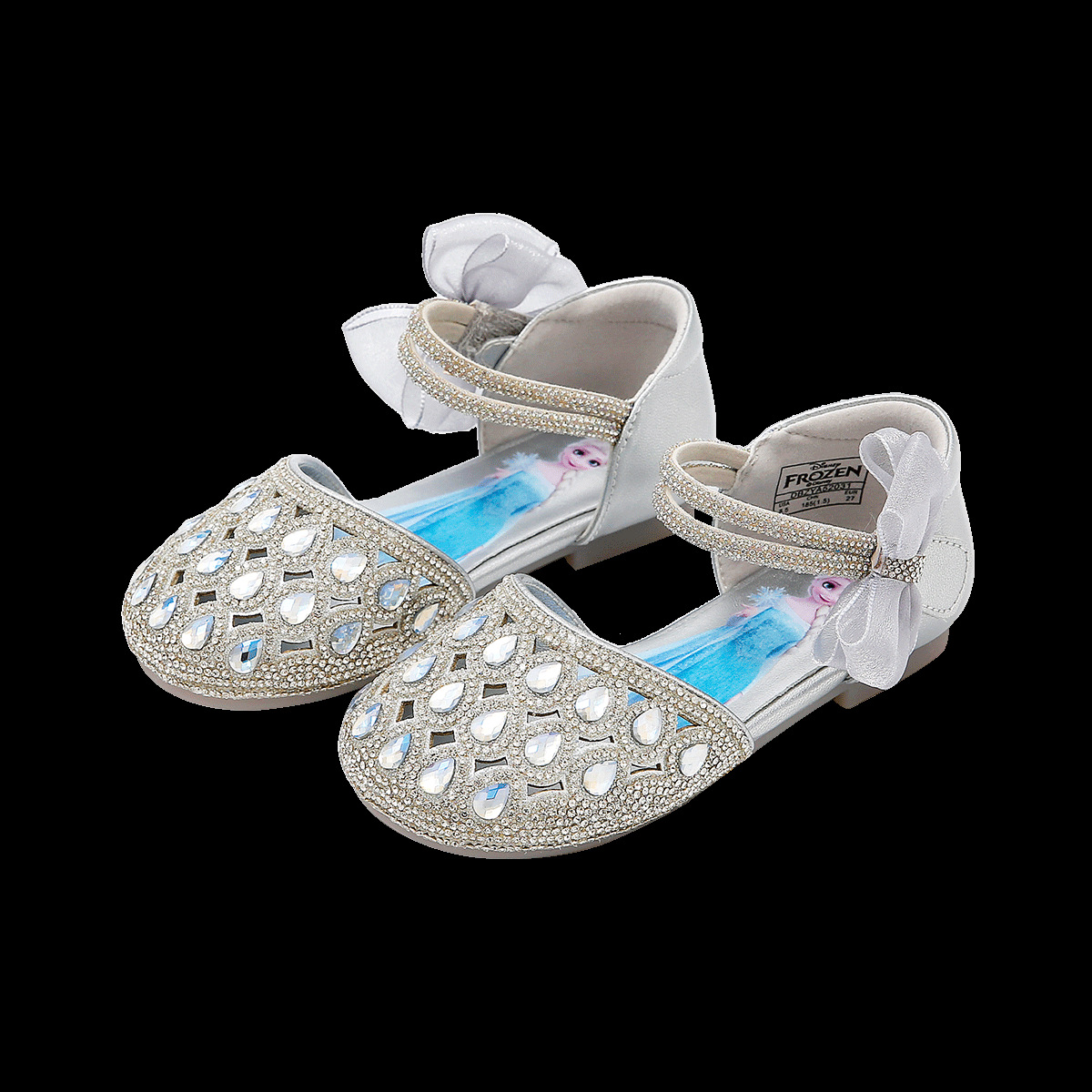 디즈니 디즈니 겨울왕국 엘사 공주 아동 크리스탈 구두 소녀 공주 아쿠아솔 신발
