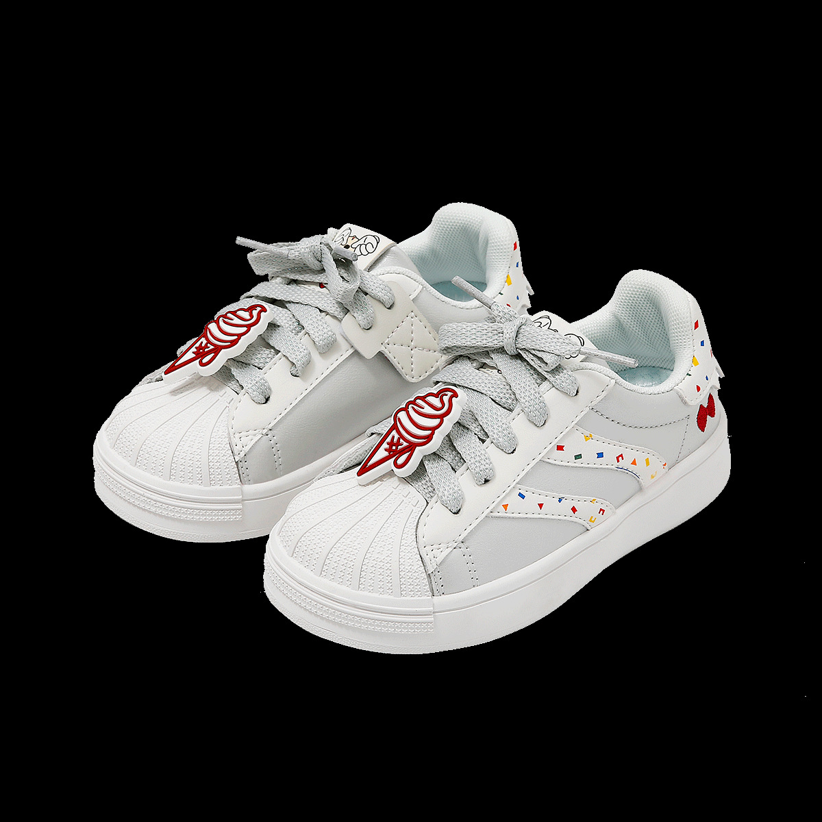 디즈니 미키 어린이 운동화 스니커즈 조개머리 학생 신발