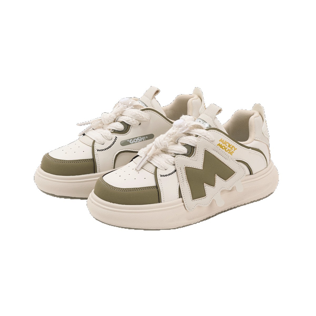 디즈니 디즈니 미키 키즈 캐쥬얼 스니커즈 더블 토스트 소년과 소녀 운동화