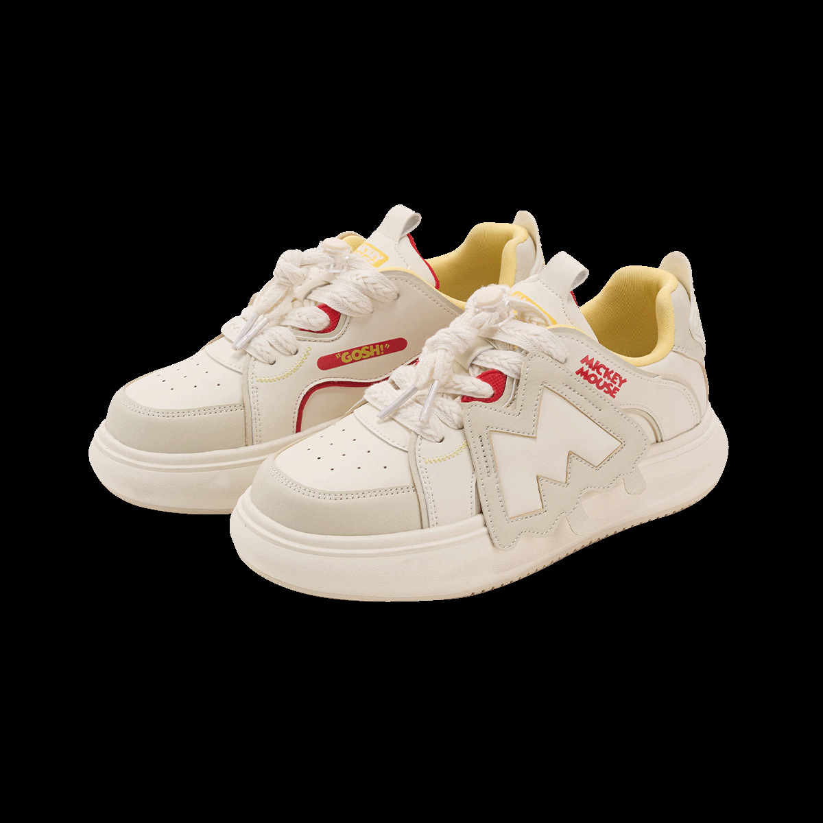디즈니 디즈니 미키 키즈 캐쥬얼 스니커즈 더블 토스트 소년과 소녀 운동화