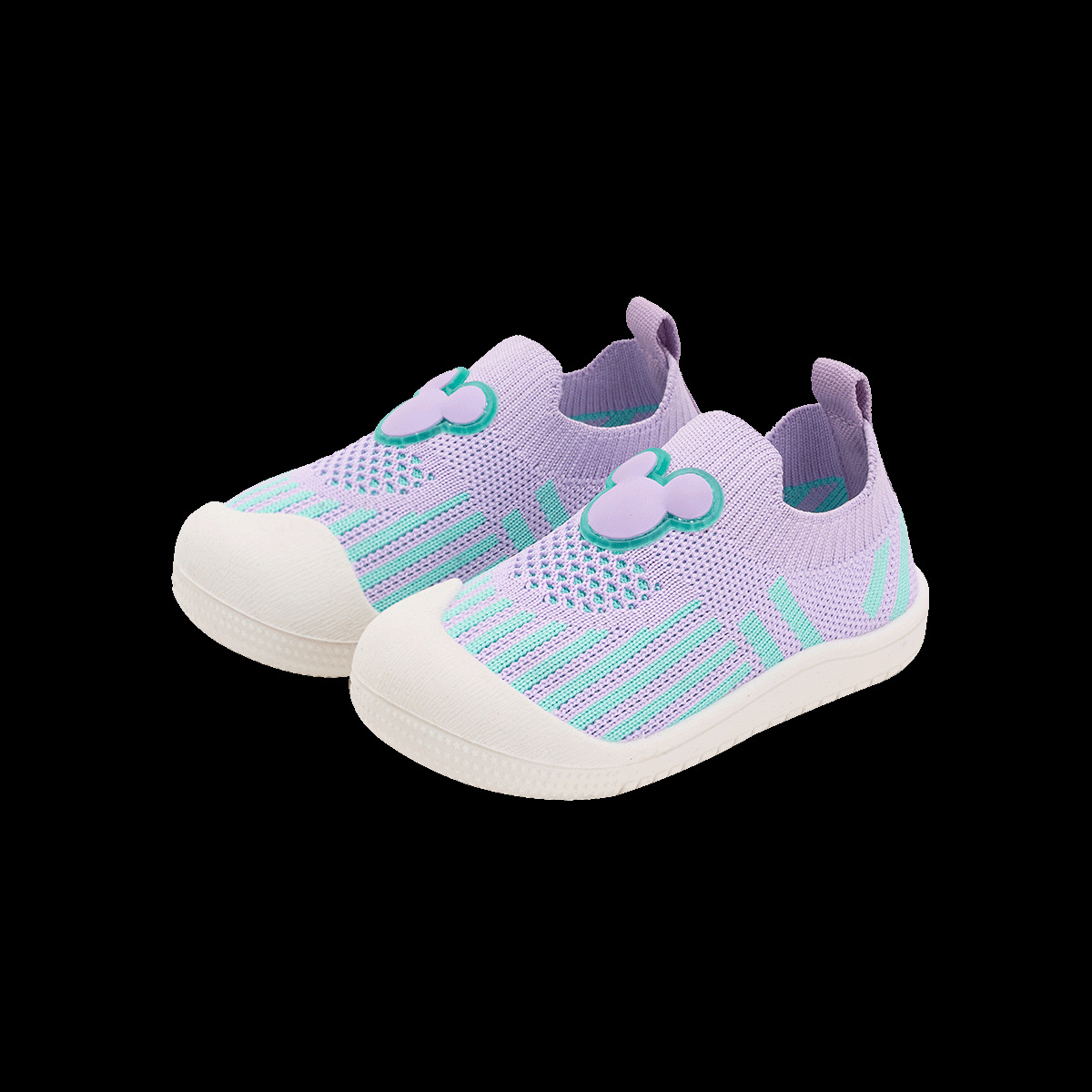 디즈니 미키 베이비 유아화 부드러운 바닥 캐주얼 유치원 실내화