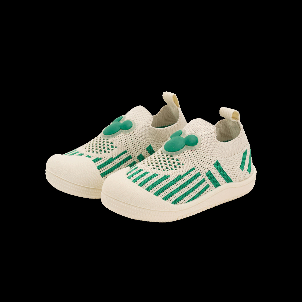 디즈니 미키 베이비 유아화 부드러운 바닥 캐주얼 유치원 실내화