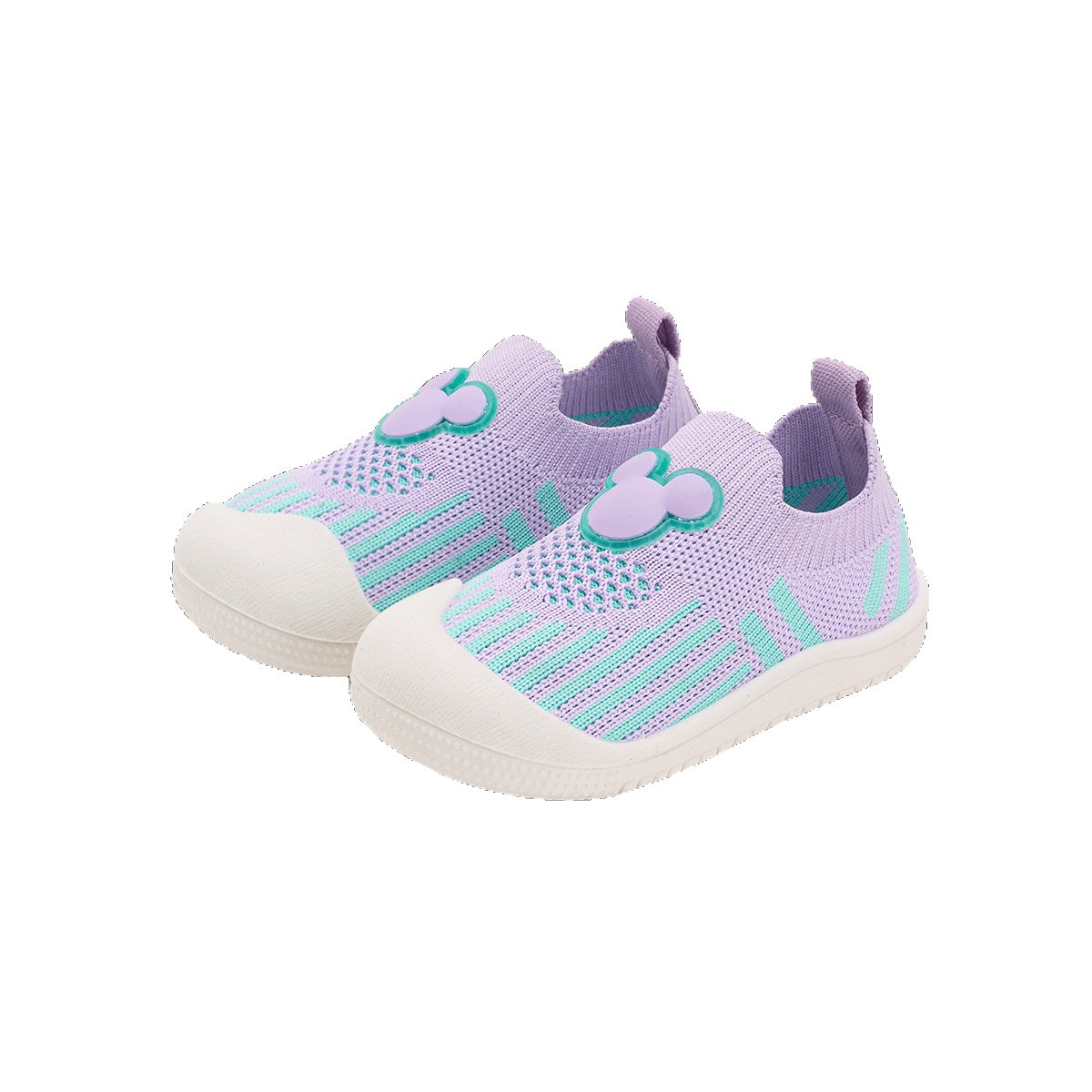 디즈니 미키 베이비 유아화 부드러운 바닥 캐주얼 유치원 실내화