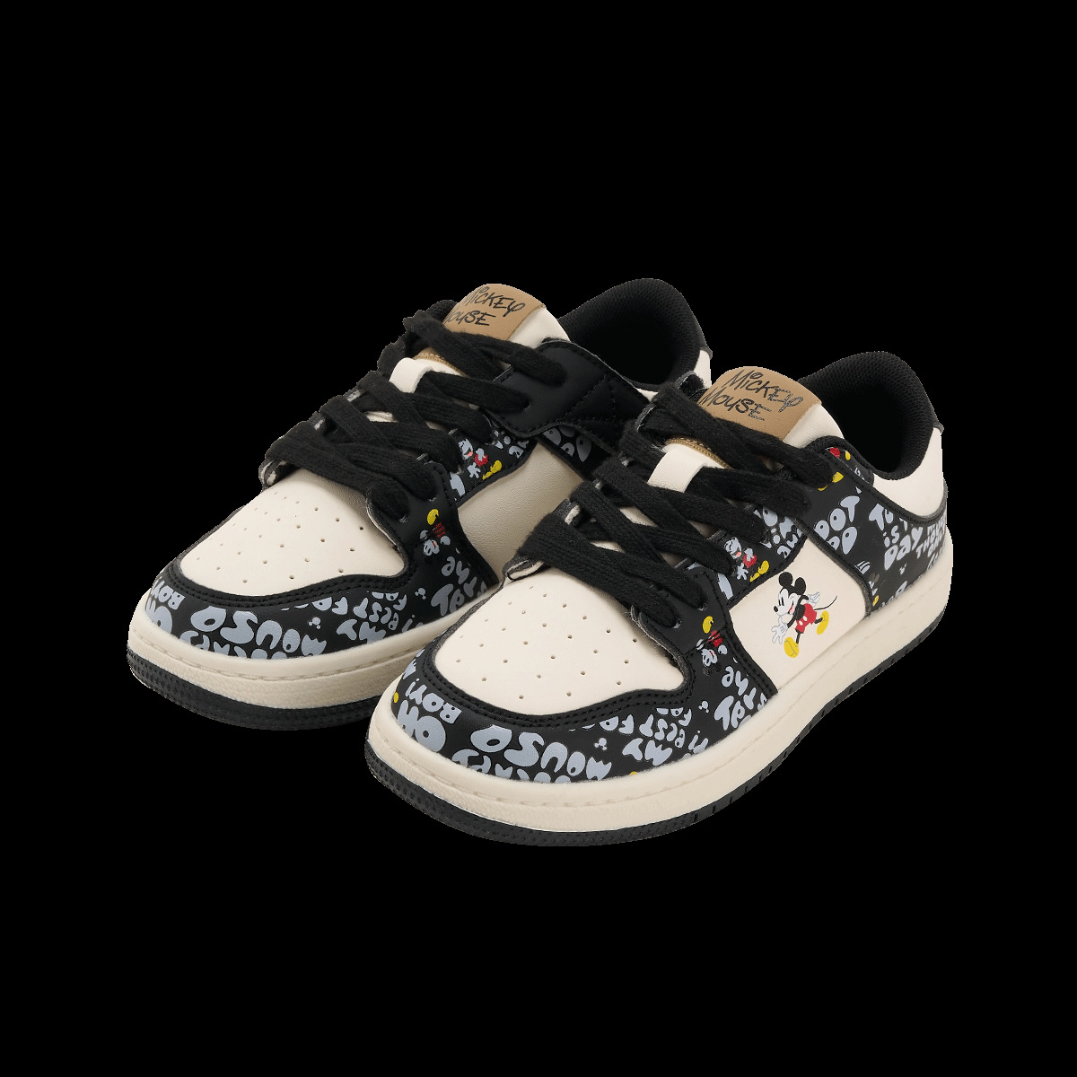 디즈니 키즈 슈즈 봄 클래식 만화 슈즈 키즈 패션 캐주얼 슈즈