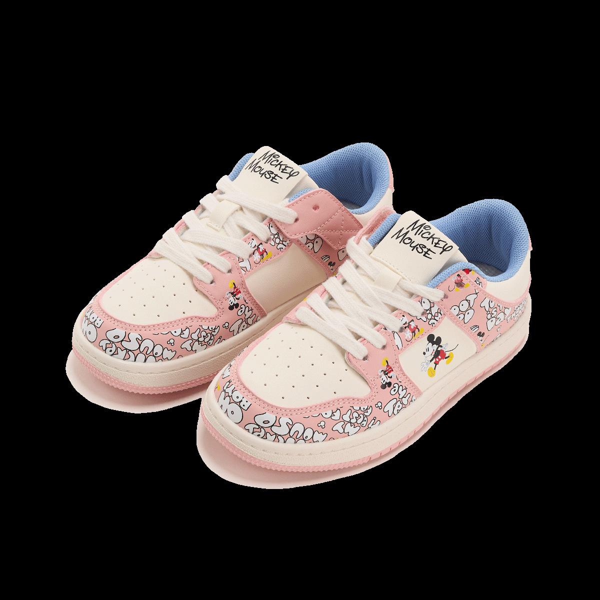 디즈니 키즈 슈즈 봄 클래식 만화 슈즈 키즈 패션 캐주얼 슈즈