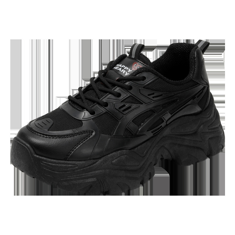 charles charles 복숭아하트 봄 & 가을 캐주얼 복고풍 와일드 스니커즈 할머니 신발 할머니 가을 아버지 신발