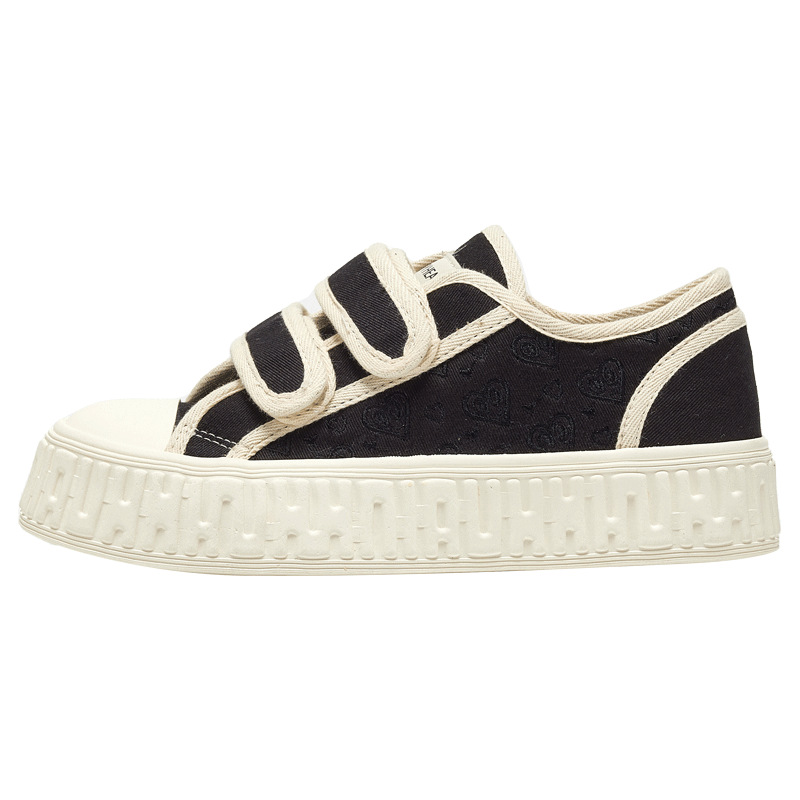 charles charles 캔버스 구두 통풍구 벨크로 구두 슬립온 아무거나