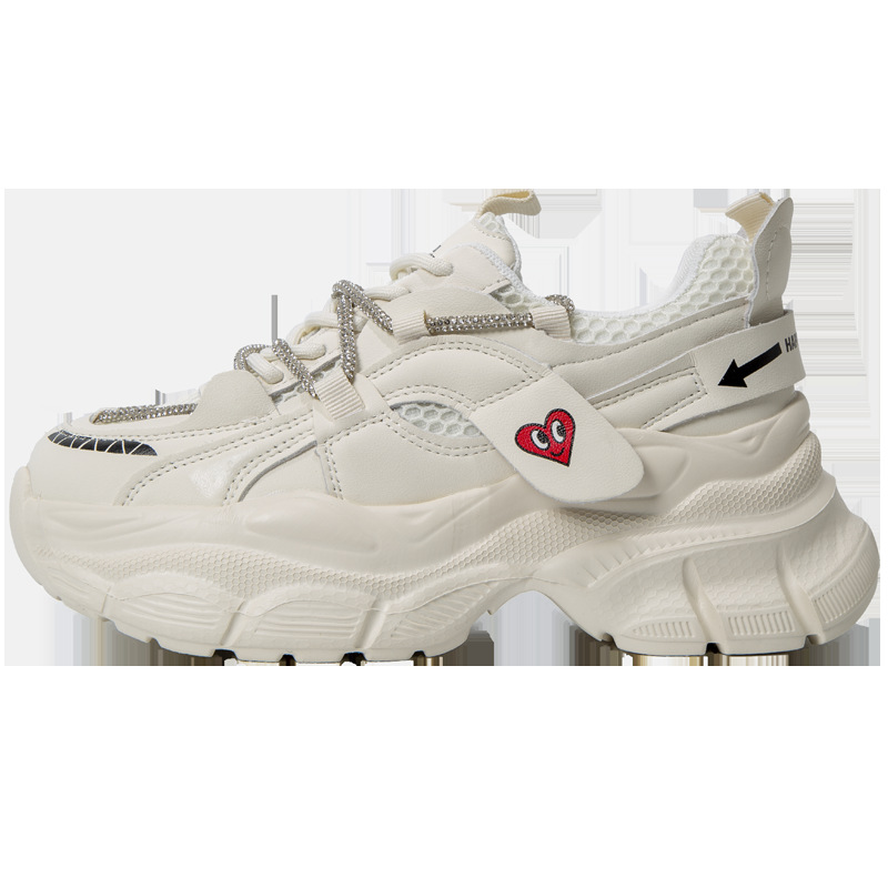 charles charles 아빠 도비 구두 통풍이 잘 되는 패션 둥근 머리 스트랩이 편안하며 여성용 캐주얼화