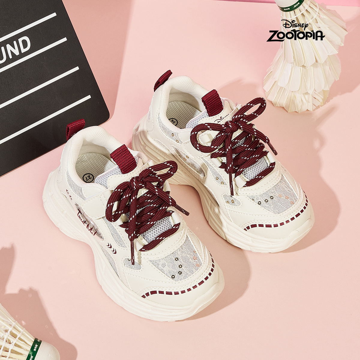 디즈니 키즈 키즈 키즈 스니커즈 패션 프린세스 캐주얼 워킹화