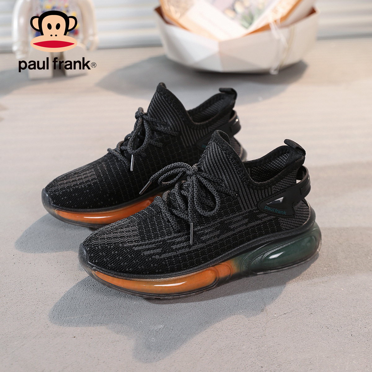 폴프랭크 원숭이 에어 코코넛 슈즈 가볍고 편안한 여성용 스포티한 스니커즈 슈즈