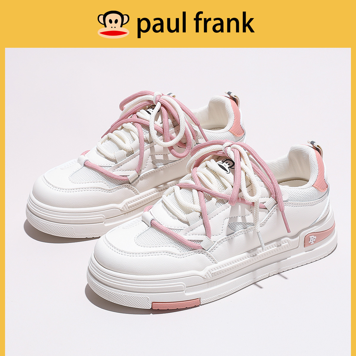 도파민 도파민 클로즈드 스니커즈 편안한 여성화 귀여운 에어 쇼트 화이트 슈즈