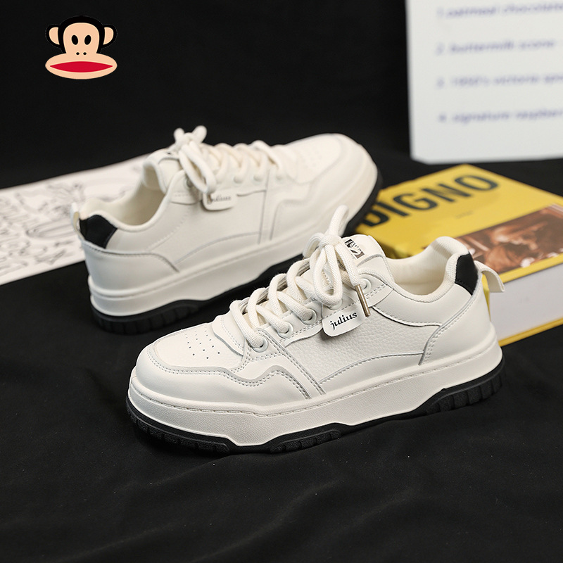 폴프랭크 (paulfrank) 큰 원숭이, 통굽, 흰 구두, 여성용 슈즈 편안하고 캐주얼하며 모두 어울리는 시크 (chic) 스포츠화