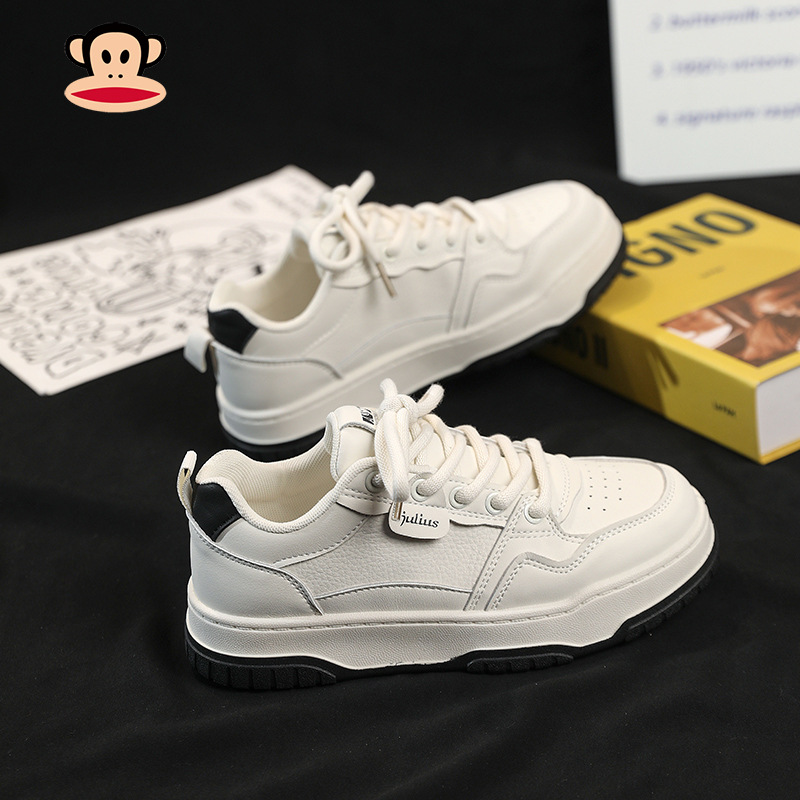 폴프랭크 (paulfrank) 큰 원숭이, 통굽, 흰 구두, 여성용 슈즈 편안하고 캐주얼하며 모두 어울리는 시크 (chic) 스포츠화