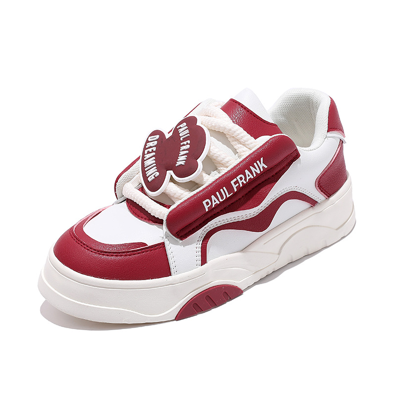 폴프랭크 몽키 스타일의 편안한 스니커즈 스쿨룩 키높이 캐주얼화