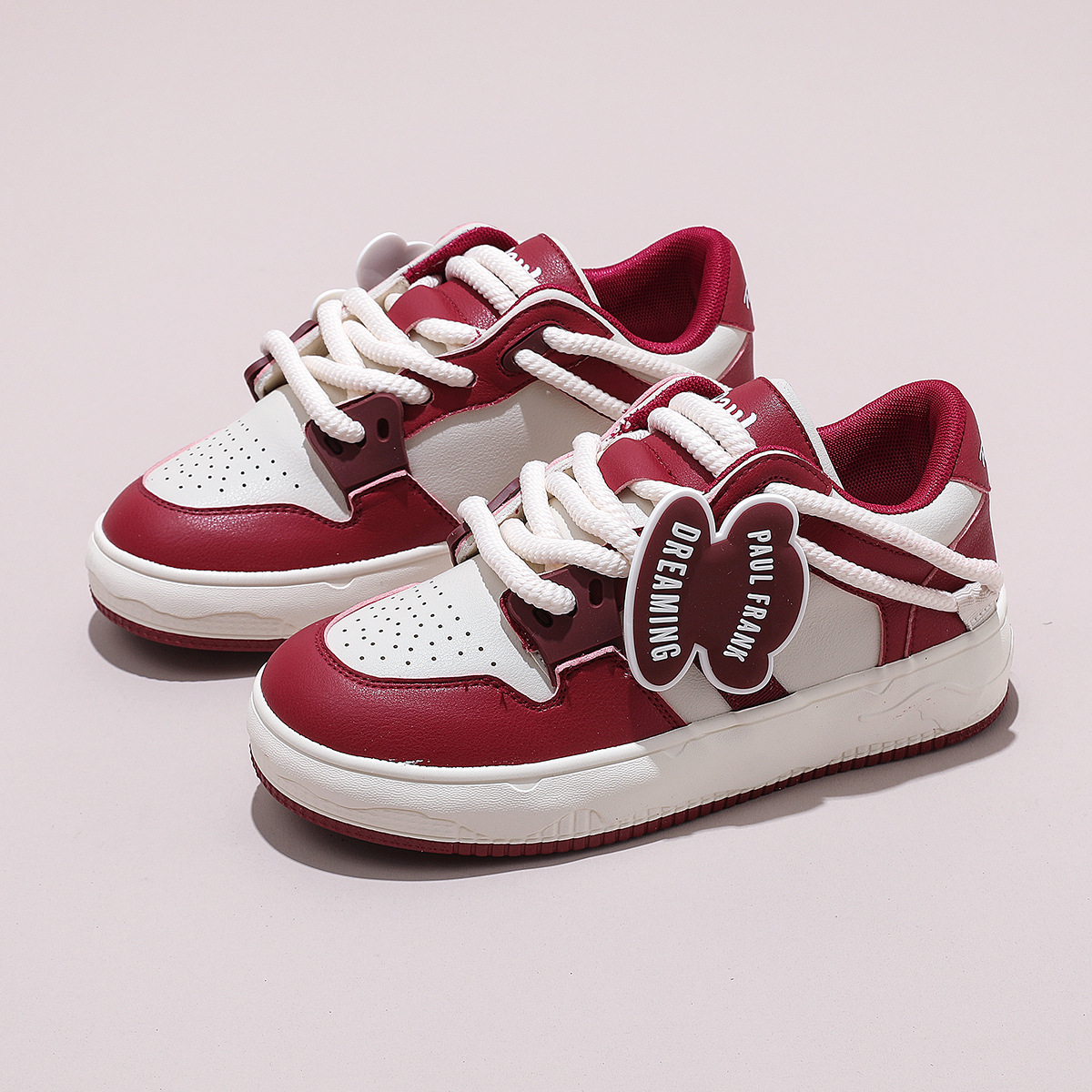 폴프랭크 몽키 슈즈 남녀 전용 베이커리 슈즈 스쿨룩 키높이 캐주얼화