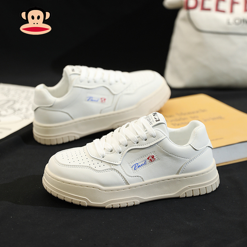 폴프랭크 원숭이 로우 스니커즈 통굽 팬더색 스니커즈 어디에나 어울리는 편안한 스니커즈 복고풍