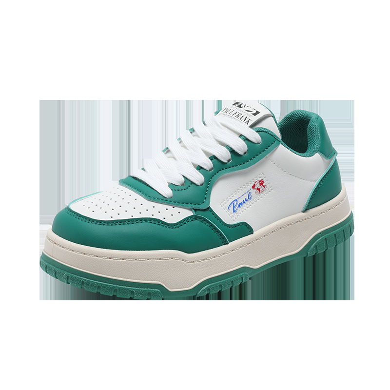 폴프랭크 원숭이 로우 스니커즈 통굽 팬더색 스니커즈 어디에나 어울리는 편안한 스니커즈 복고풍