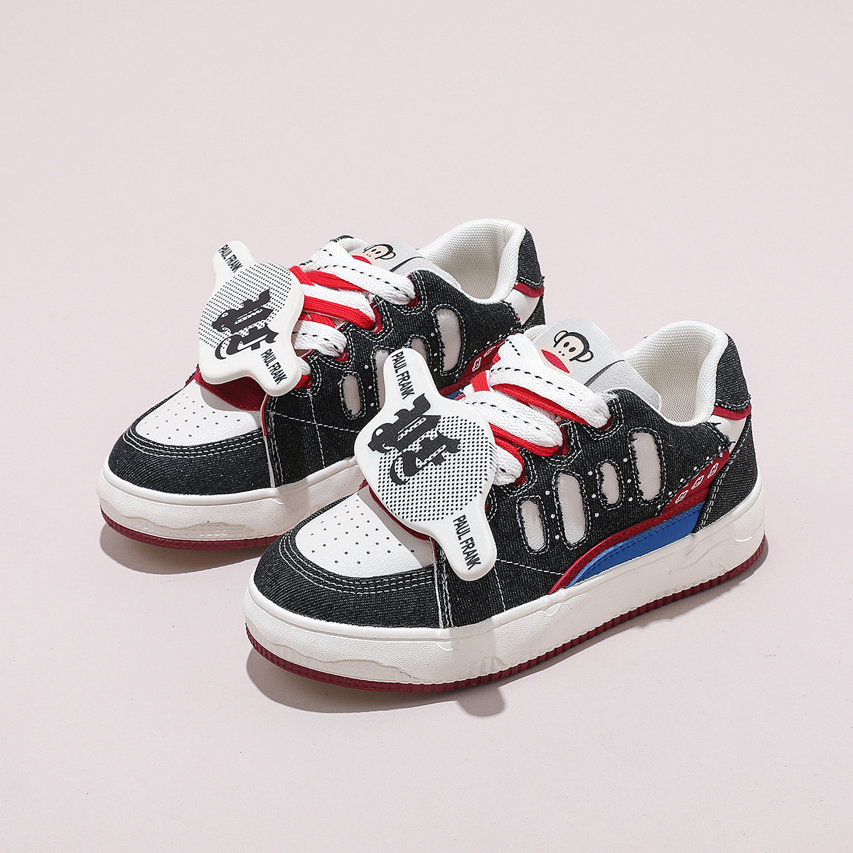 폴프랭크 원숭이 남녀 구두 두꺼운 바닥 남녀 빵구두 작고 흰 구두 스포츠 레크리에이션 운동화