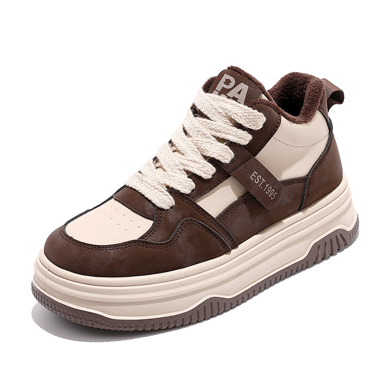 폴프랭크 몽키 슈즈 편안한 쿠키솔 면화 멜라드 스타일 스니커즈