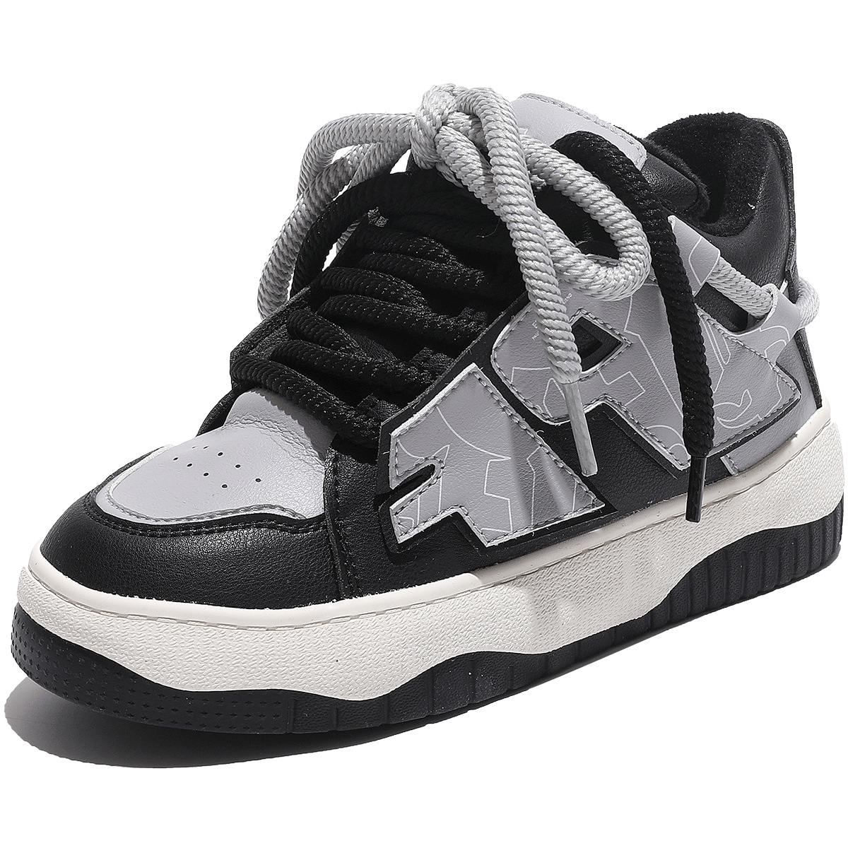 폴 프랭크 원숭이 남녀 구두 겨울 가을 겨울 어디에나 잘 어울리는 보온 빵 구두 하이탑 통굽 슈즈