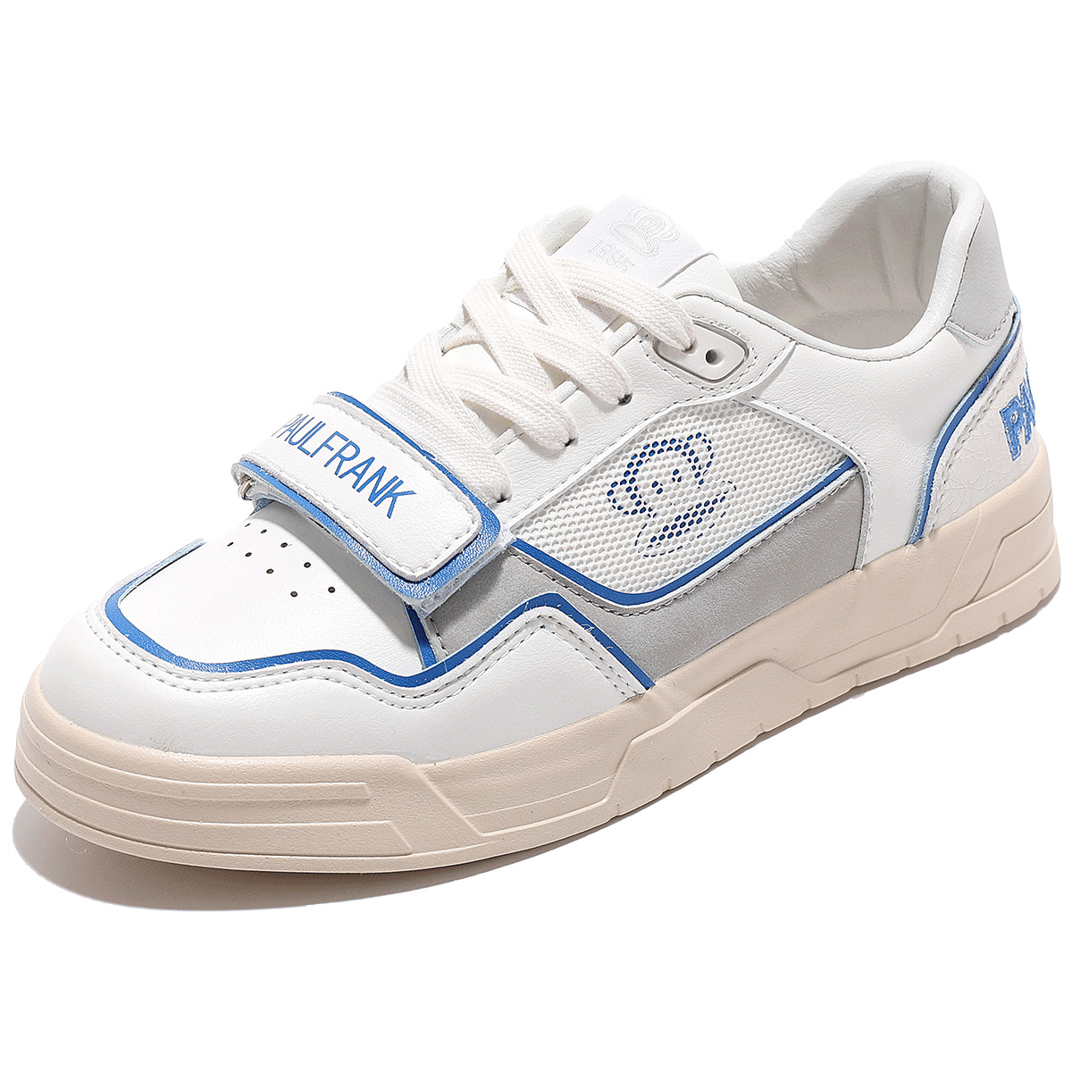 paulfrank 원숭이 발, 흰색 구두, 여성용 빵구두, 대학 스타일 모두 키높이 캐주얼화