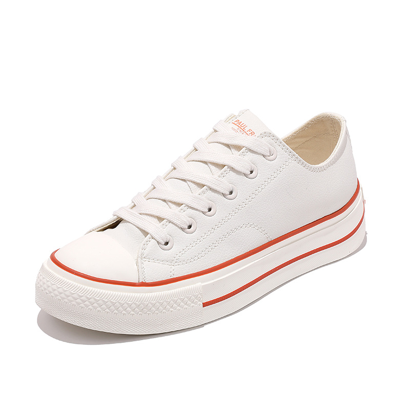 폴프랭크 몽키 슈즈 여성용 편안한 슈즈 남녀 전용 흰색 슈즈 클래식한 캐주얼화