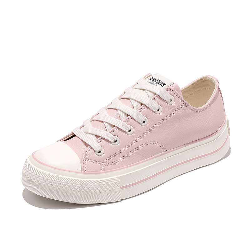 폴프랭크 몽키 슈즈 여성용 편안한 슈즈 남녀 전용 흰색 슈즈 클래식한 캐주얼화