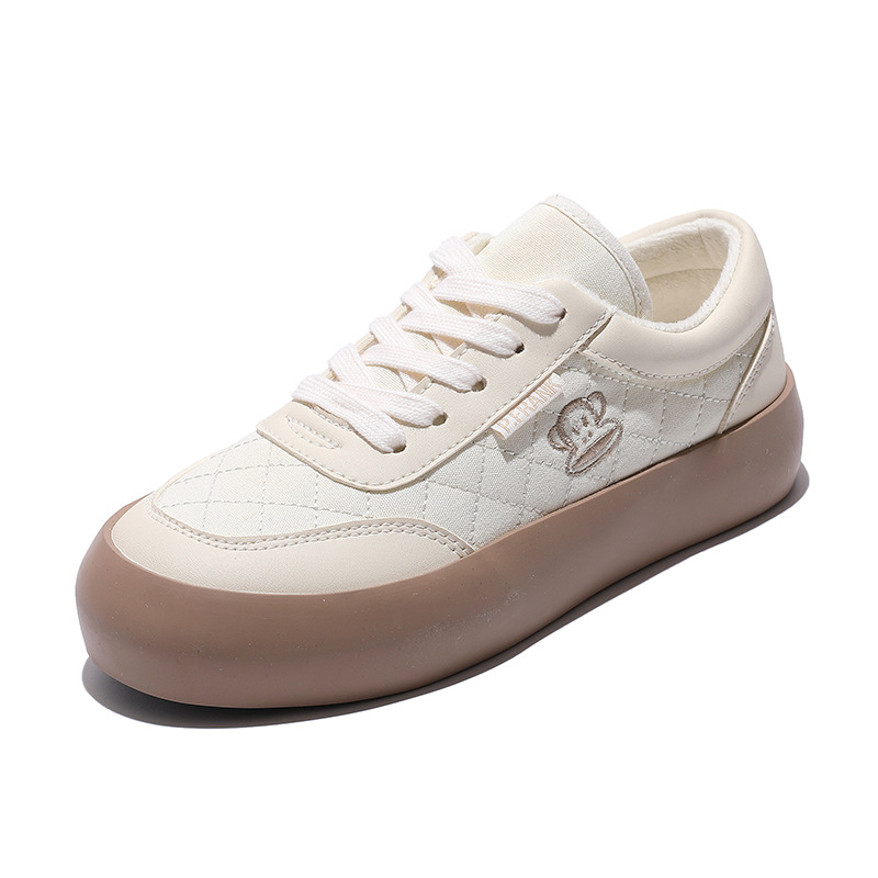 폴 프랭크 몽키 슈즈 캔버스 슈즈 편안한 여성 캐주얼슈즈 빵빵 슈즈