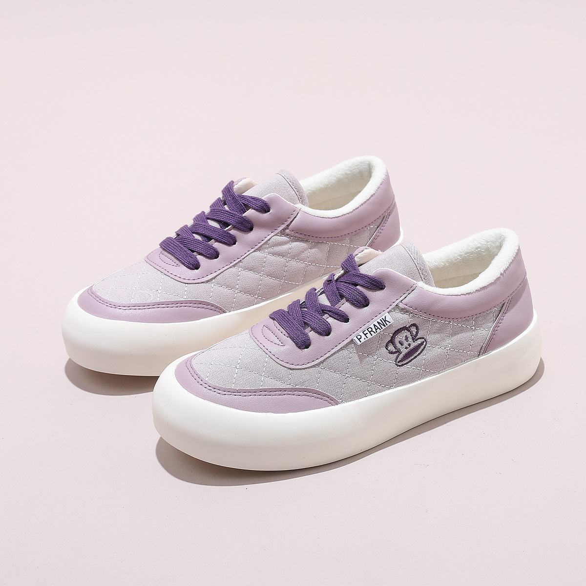 폴 프랭크 몽키 슈즈 캔버스 슈즈 편안한 여성 캐주얼슈즈 빵빵 슈즈