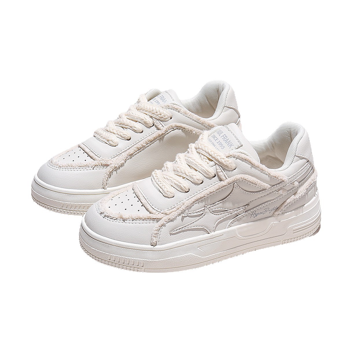 폴프랭크 (paulfrank) 원숭이, 통굽 스니커즈, 여성화, 편안한 캐주얼화