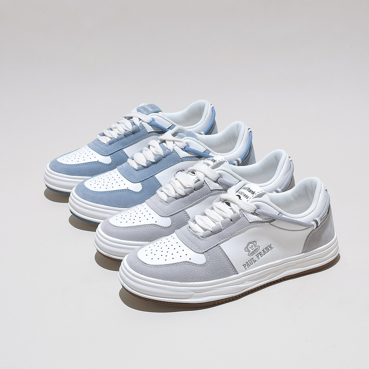 폴프랭크 (paulfrank) 원숭이 타코 여성화 캐주얼화 한국판 패션 트렌드 로어 슈즈 학생