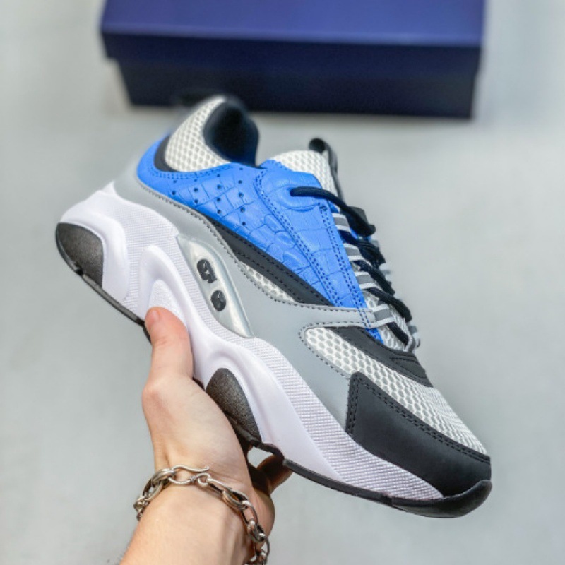 d 하우스 b22 스포츠 캐주얼 통굽 패션 복고풍 통기성 남녀 키높이 아빠 신발