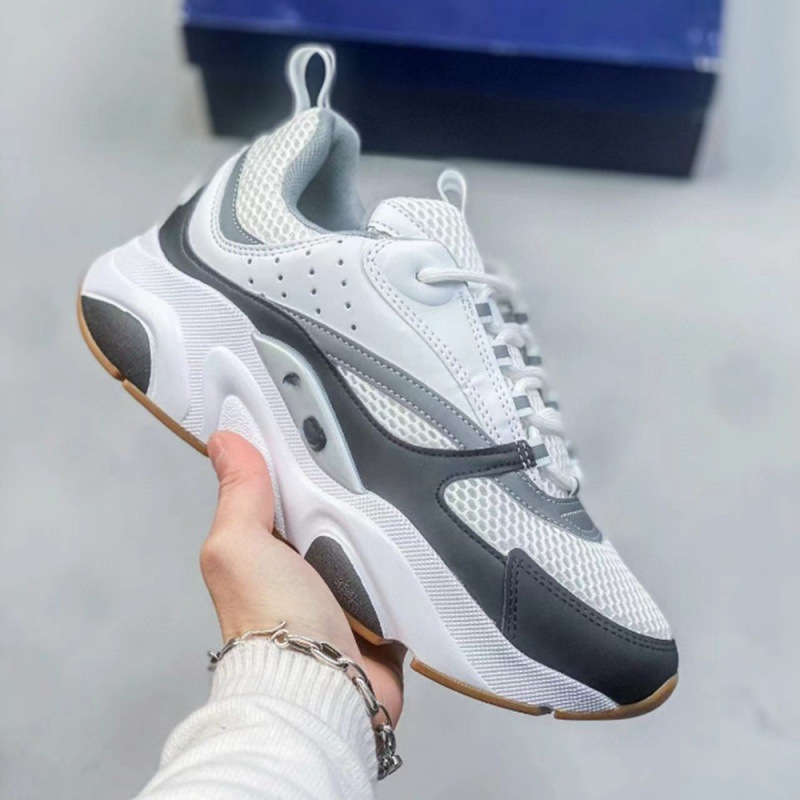 d 하우스 b22 스포츠 캐주얼 통굽 패션 복고풍 통기성 남녀 키높이 아빠 신발