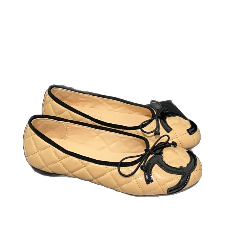 2025 소향 클래식한 리본 발레슈즈 플랫 단화 클래식한 링글링 슈즈와 트렌디하게 매치할 수 있습니다