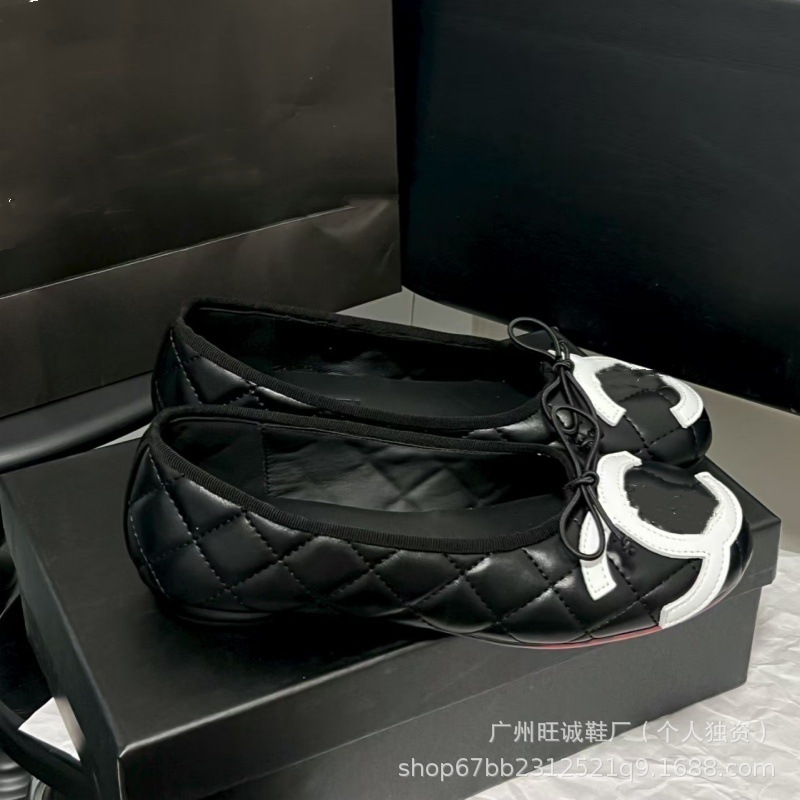 2025 소향 클래식한 리본 발레슈즈 플랫 단화 클래식한 링글링 슈즈와 트렌디하게 매치할 수 있습니다