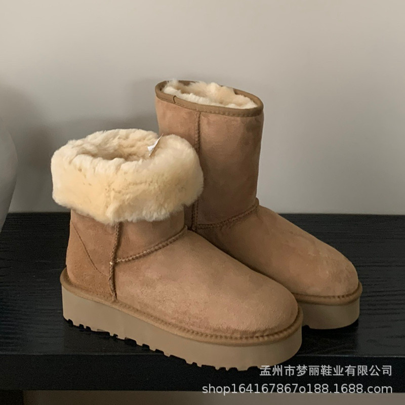 스노우 부츠 여성 토털 일체형 트렁크 부츠로 겨울을 따뜻하게 지켜준다