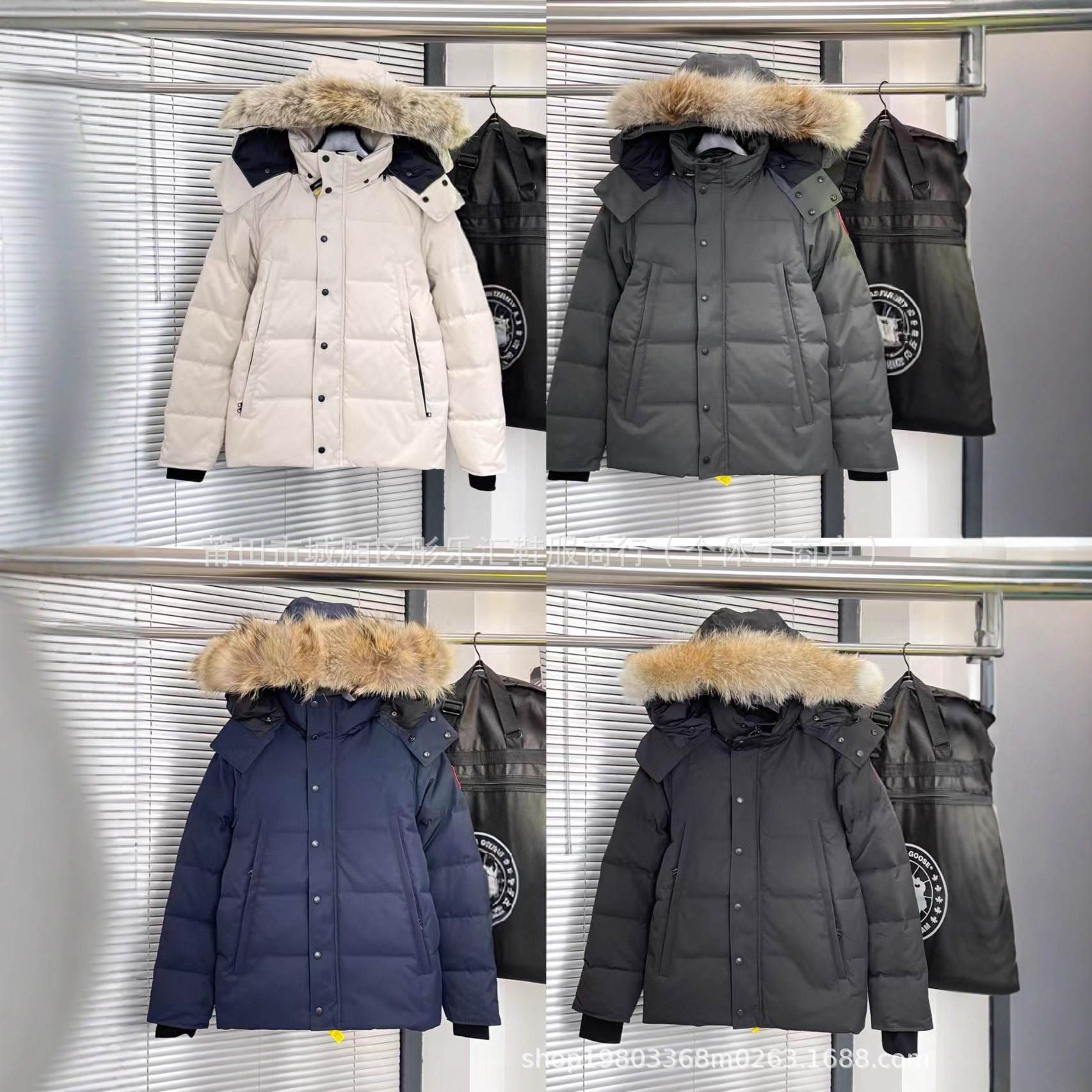 겨울 29가지 스타일의 패딩 재킷 구스다운재킷 윈dham 3808m