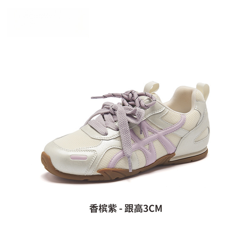 德训鞋 女 2025 新款 爆秋 冬 加绒 棉鞋 雪地靴 厚底 板鞋 运动鞋子