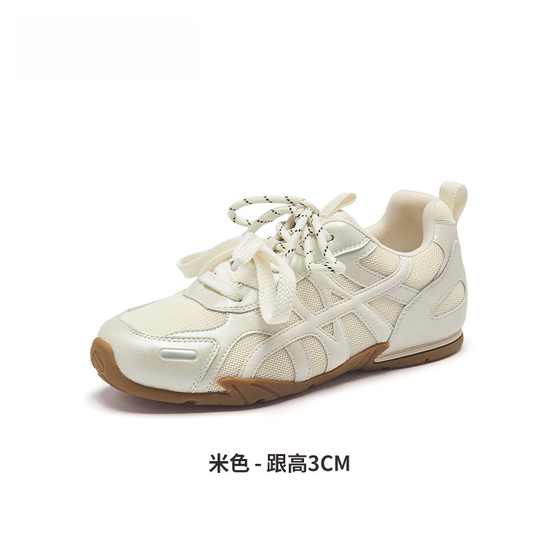 德训鞋 女 2025 新款 爆秋 冬 加绒 棉鞋 雪地靴 厚底 板鞋 运动鞋子