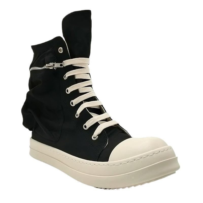 24ss 여름 남성 캔버스 하이탑 남녀 구두 레포츠 학생 통기성 슈즈 빅 사이즈